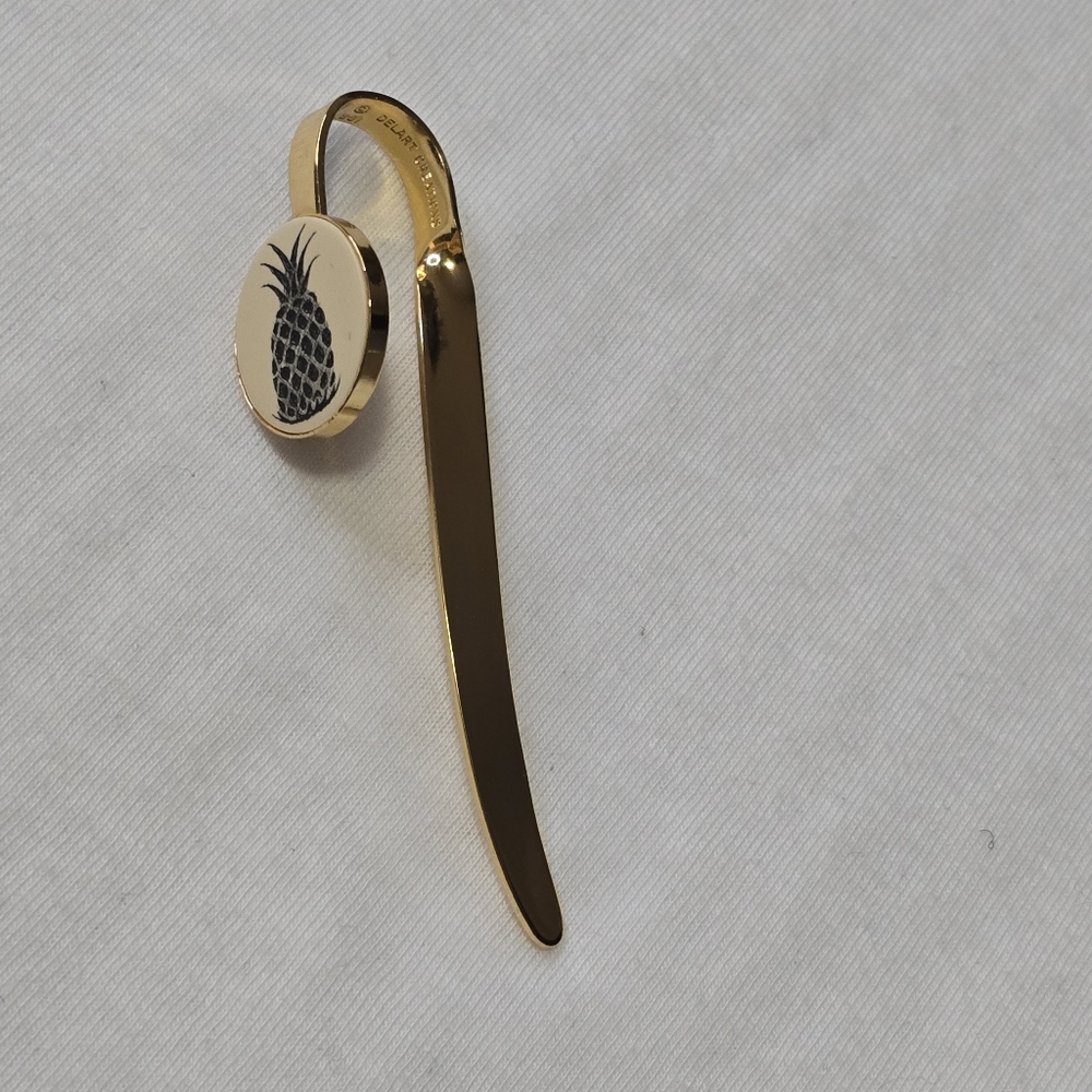 Vintage Barlow Gold Tone Bookmark